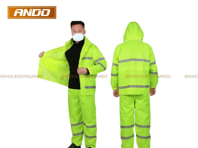 &Aacute;o mưa bảo hộ phản quang