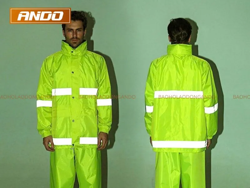 &Aacute;o mưa bảo hộ phản quang