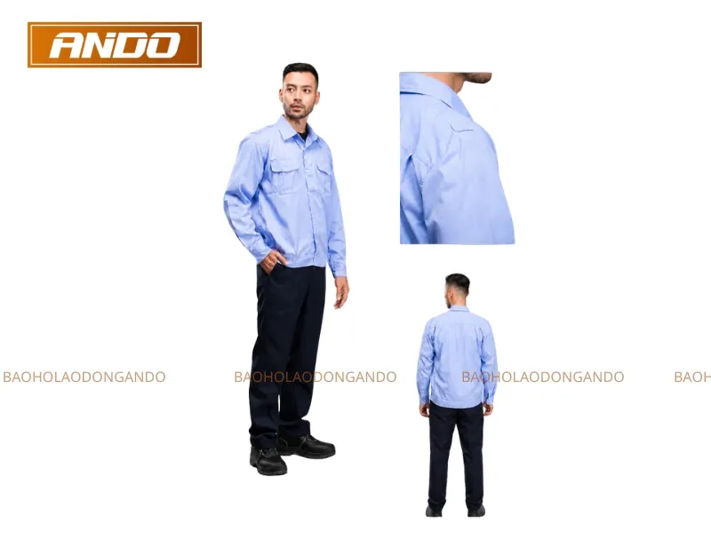 Quần &aacute;o bảo vệ may sẵn H&agrave; Nội