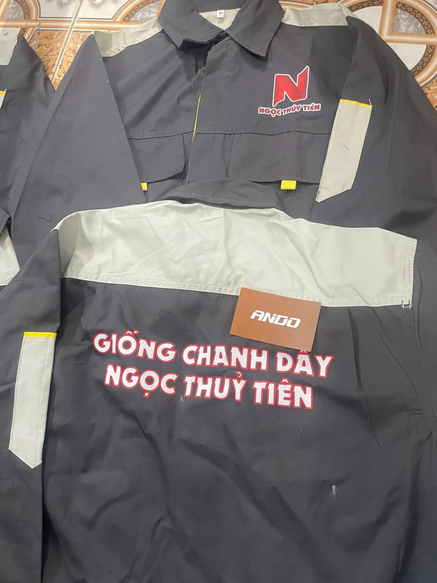 Đơn in đồng phục CHANH DÂY NGỌC THỦY TIÊN