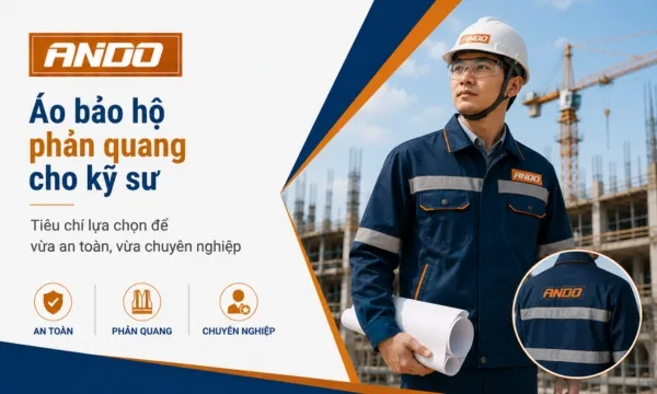 Tiêu chí lựa chọn áo bảo hộ phản quang cho kỹ sư an toàn
