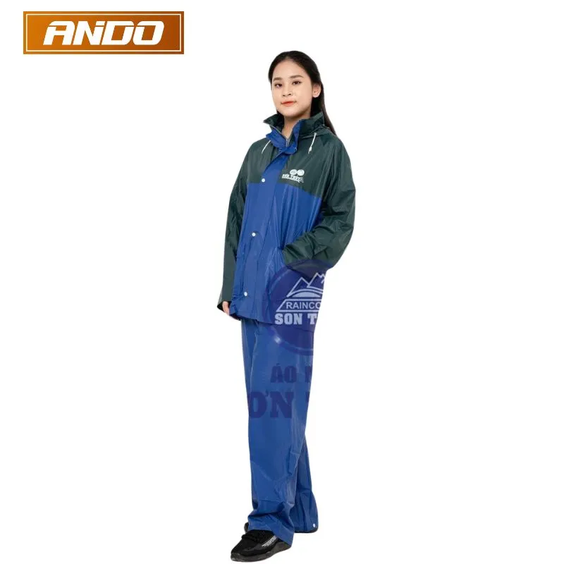 Áo mưa bộ nhựa K12 Sơn Thủy