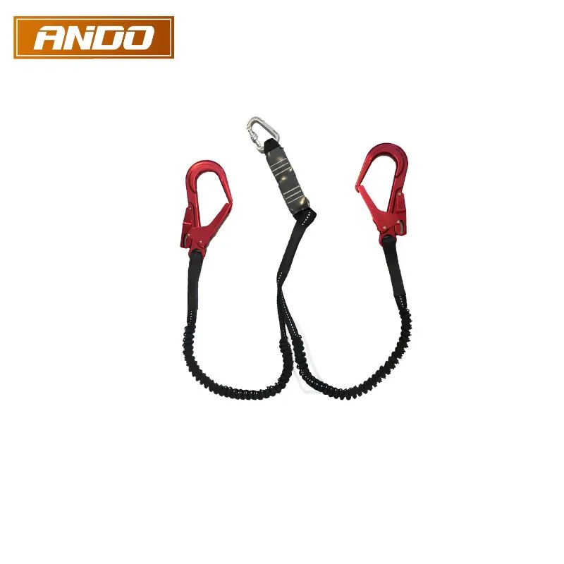 Dây chống sốc 2 móc nhôm Kukje tĩnh điện màu đỏ