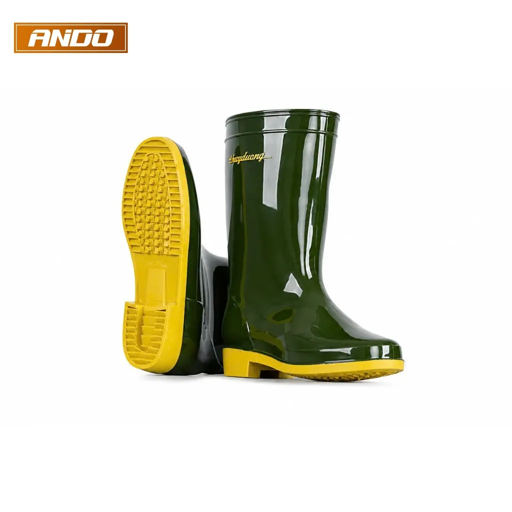 Ủng Bảo Hộ Thùy Dương M284 Xanh Rêu