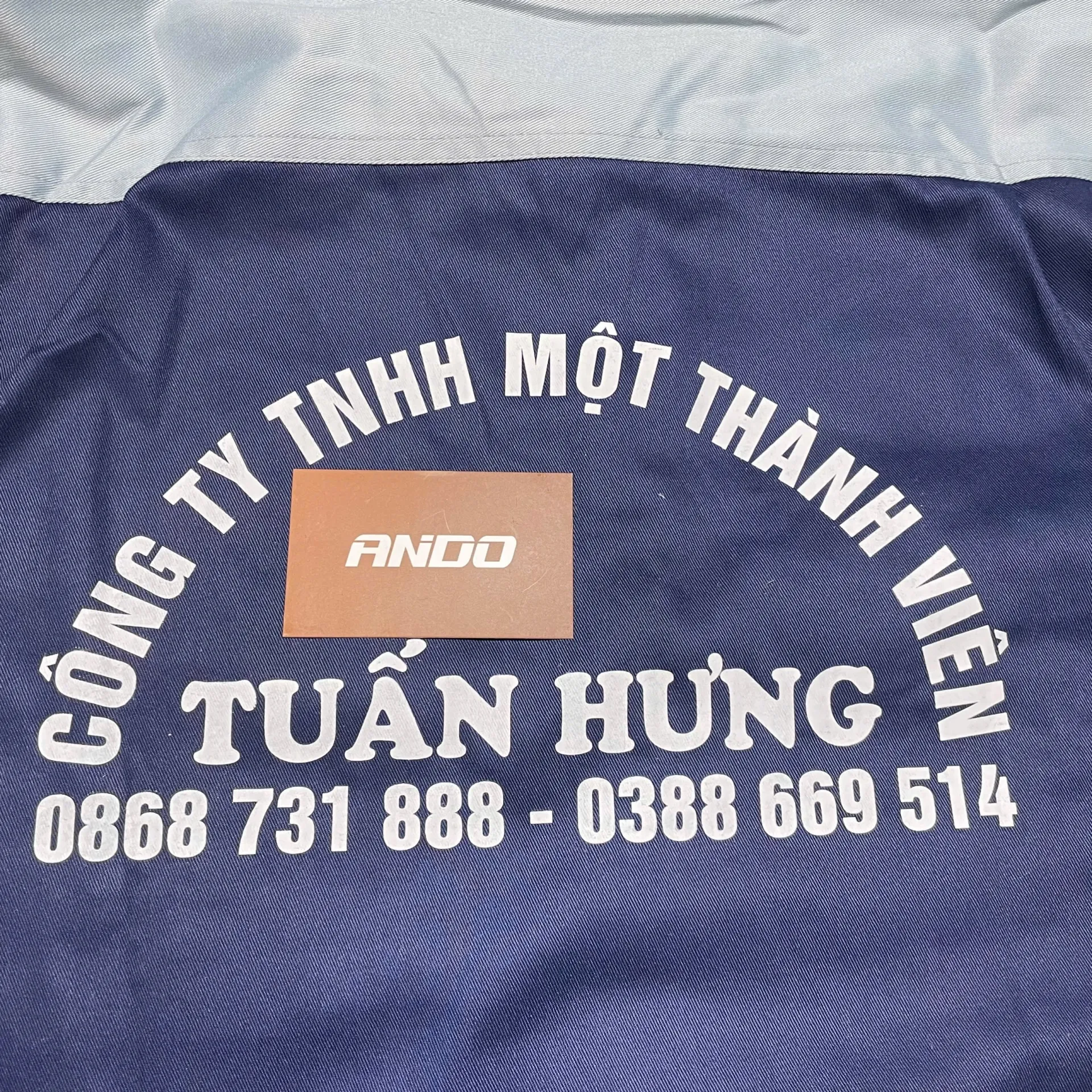 Đơn in đồng phục CÔNG TY TNHH MTV TUẤN HƯNG