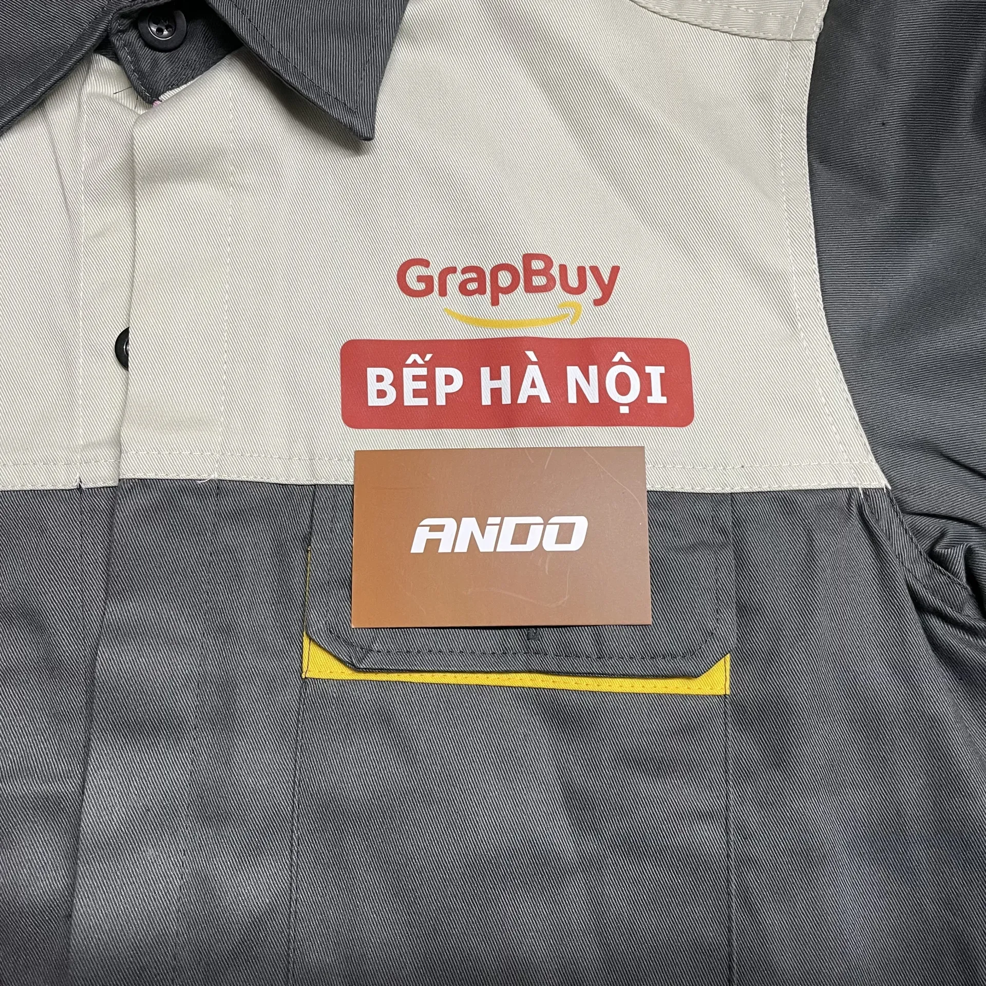 Đơn in đồng phục GrapBuy - Bếp Hà Nội