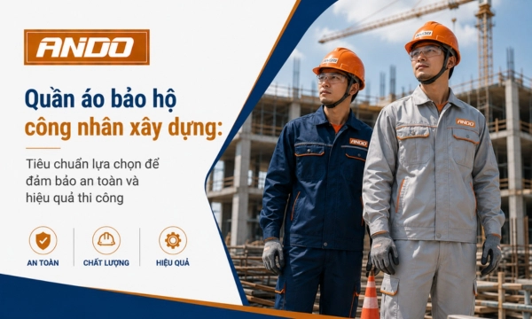 Quần áo bảo hộ xây dựng: Tiêu chuẩn đảm bảo an toàn và hiệu quả thi công
