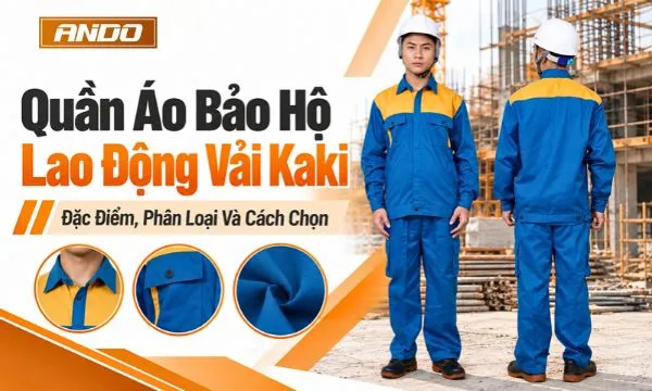 Quần Áo Bảo Hộ Lao Động Vải Kaki: Đặc Điểm, Phân Loại Và Cách Chọn