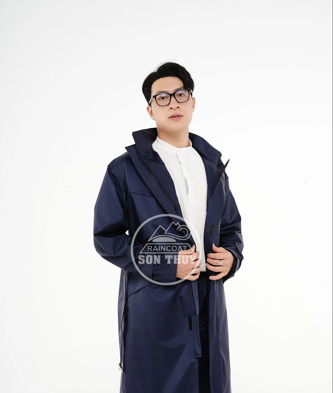 Áo mưa bộ mangto 2 lớp K15  thương hiệu Sơn Thuỷ