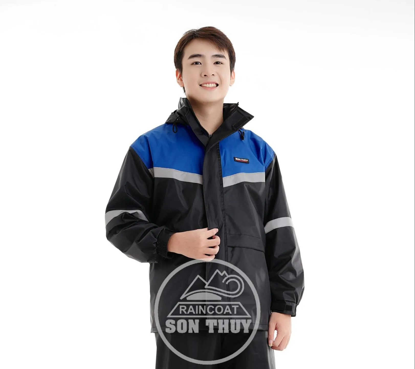 Bộ áo mưa 2 lớp phản quang K28 thương hiệu Sơn Thuỷ