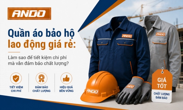 Quần áo bảo hộ lao động giá rẻ: Kinh nghiệm chọn mua từ ANDO