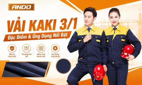 Vải Kaki 3/1: Đặc Điểm & Ứng Dụng Nổi Bật