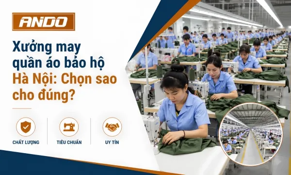 Xưởng may quần áo bảo hộ Hà Nội: Chọn sao cho đúng?